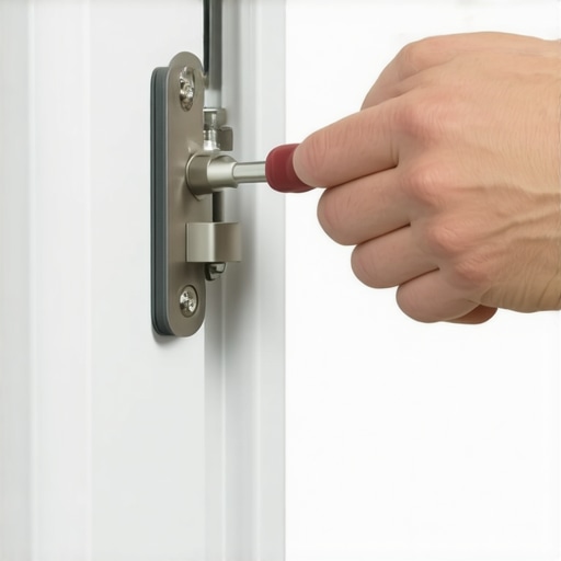 How to fix a shower door hinge that keeps squeaking