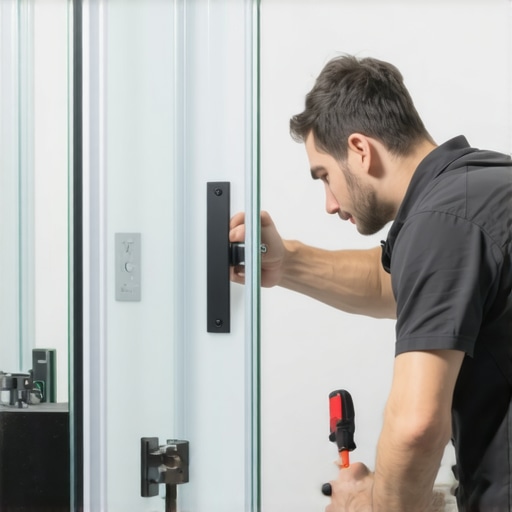 How to fix a shower door that won't stay closed