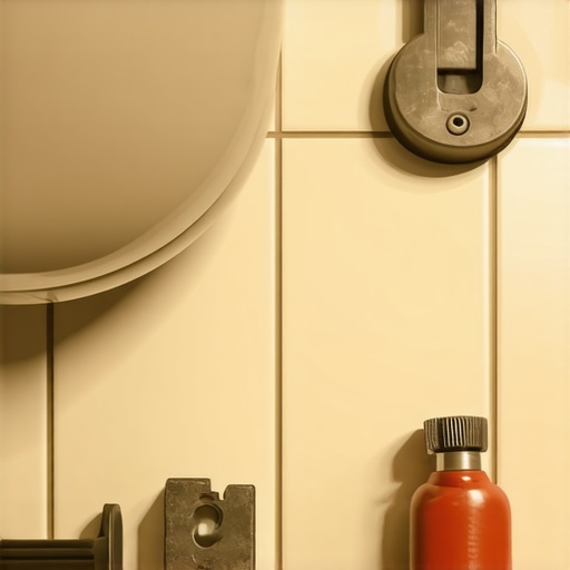 How to fix a wobbly toilet on a tile floor
