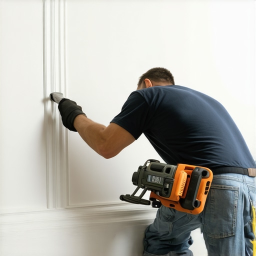 How to install baseboards over a curved wall