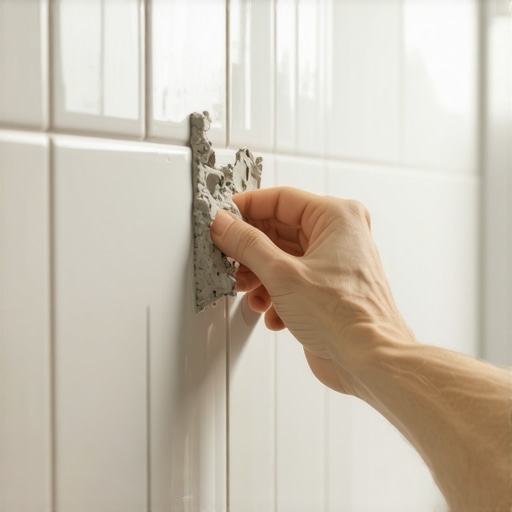 The 5-Minute Fix for a Loose Bathroom Wall Tile