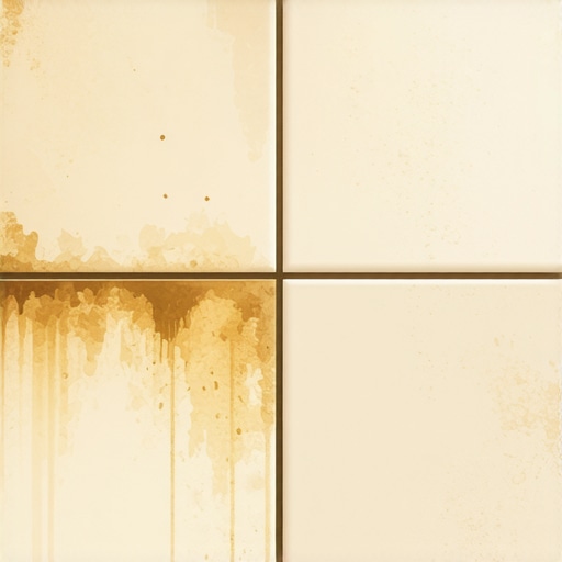 The Best Way to Remove Rust Stains from Light Grout Lines