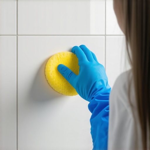 The Best Way to Remove Wax Ring Residue from Bathroom Tiles