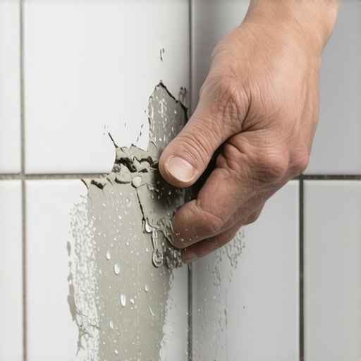 The Best Way to Repair Crumbled Grout in a Damp Shower Corner