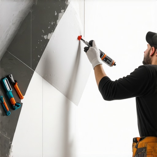 The Best Way to Seal the Gap Between Tile and the Ceiling