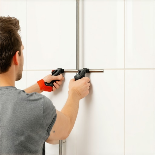 The Proper Way to Secure a Loose Shower Grab Bar