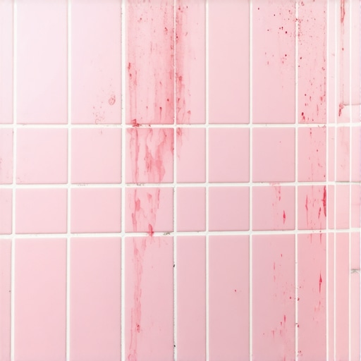 The Real Reason Your Shower Grout is Turning Pink