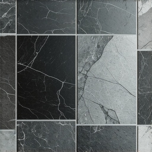 The best grout color for dark slate bathroom floors