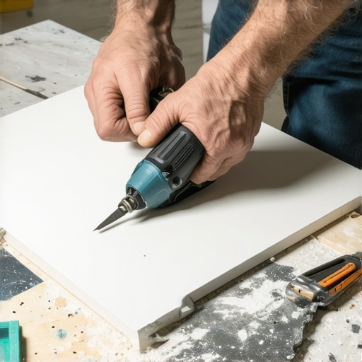 The best way to cut porcelain tile with a manual snap cutter