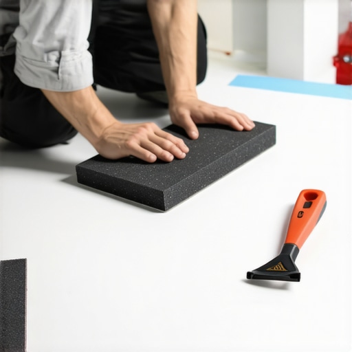 The best way to prep an acrylic shower base for tile