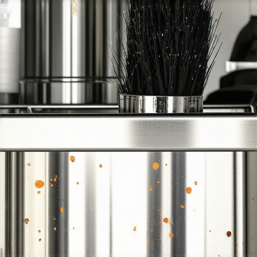 The best way to remove rust from a metal shower caddy
