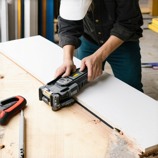 The best way to use a manual tile cutter for long cuts