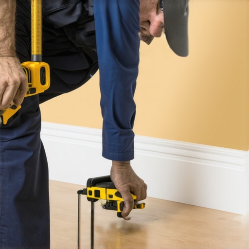 The right way to miter baseboards on uneven walls