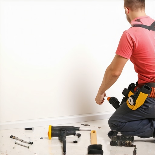 The trick for installing baseboards on out-of-square walls