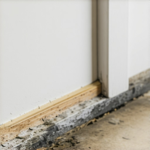 Why Your Bathroom Baseboards Are Swelling at the Bottom