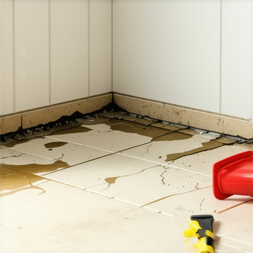 Why your bathroom floor tiles are lifting up