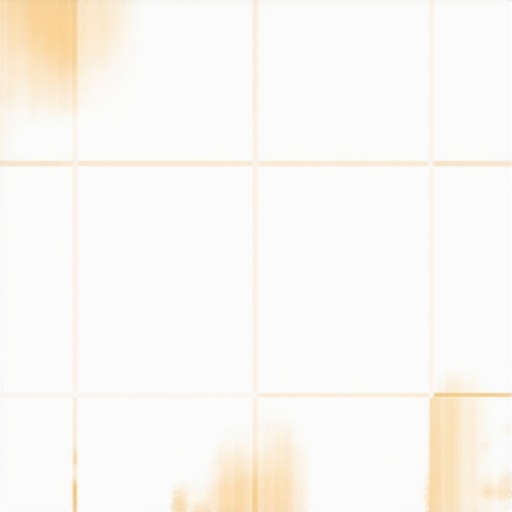 Why your shower floor grout is turning orange