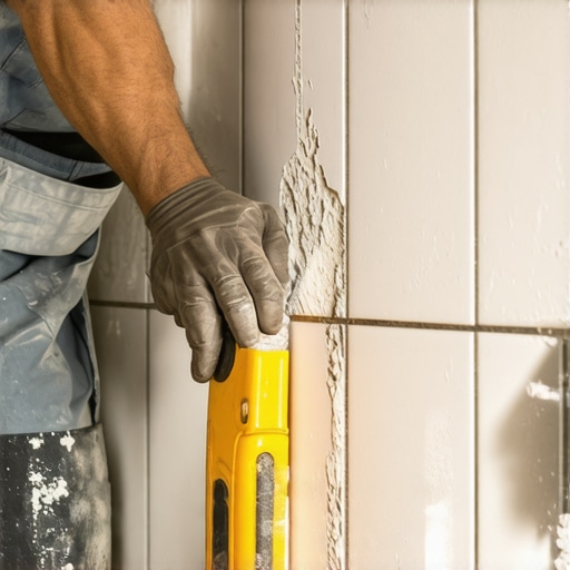 How to Align Tiles on an Uneven Wall
