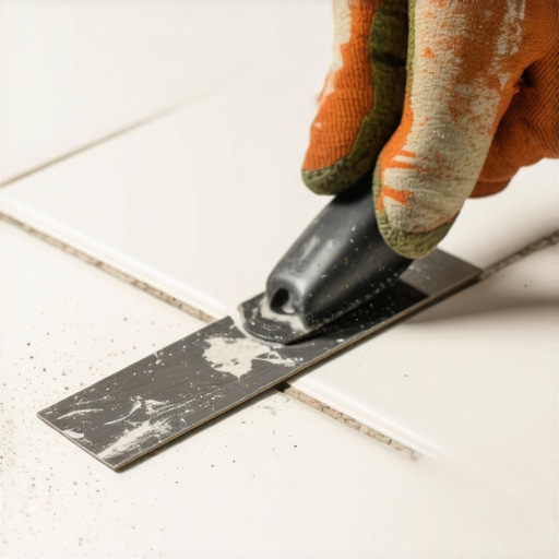 The Best Tool for Scraping Grout from Deep Joints