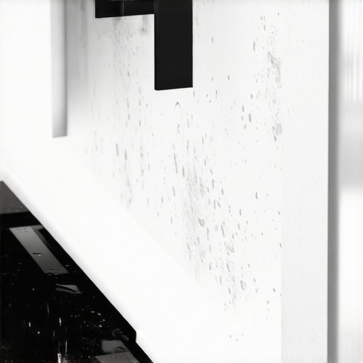 Why matte black fixtures show water spots so easily